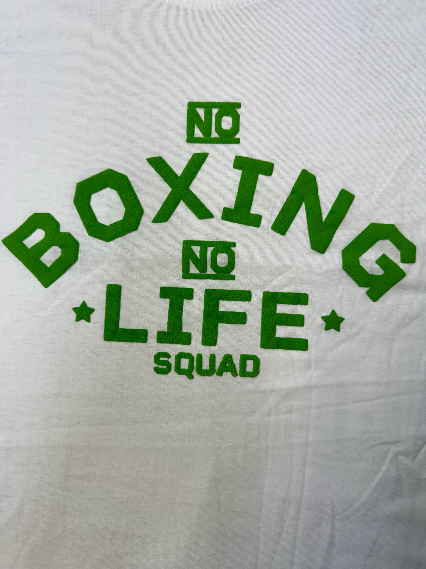 Official No Boxing No Life Hoodie - White/Green