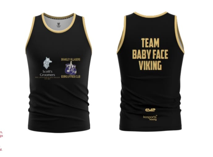 Black & Gold BFV Boxing Vest