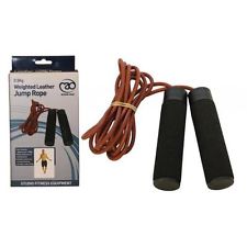 Fitness Mad Pro Leather Skipping Rope