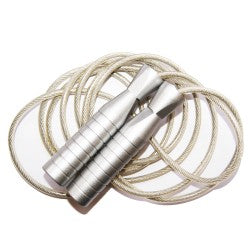 Ringside Aluminium Handle Wire Cable Skipping Rope