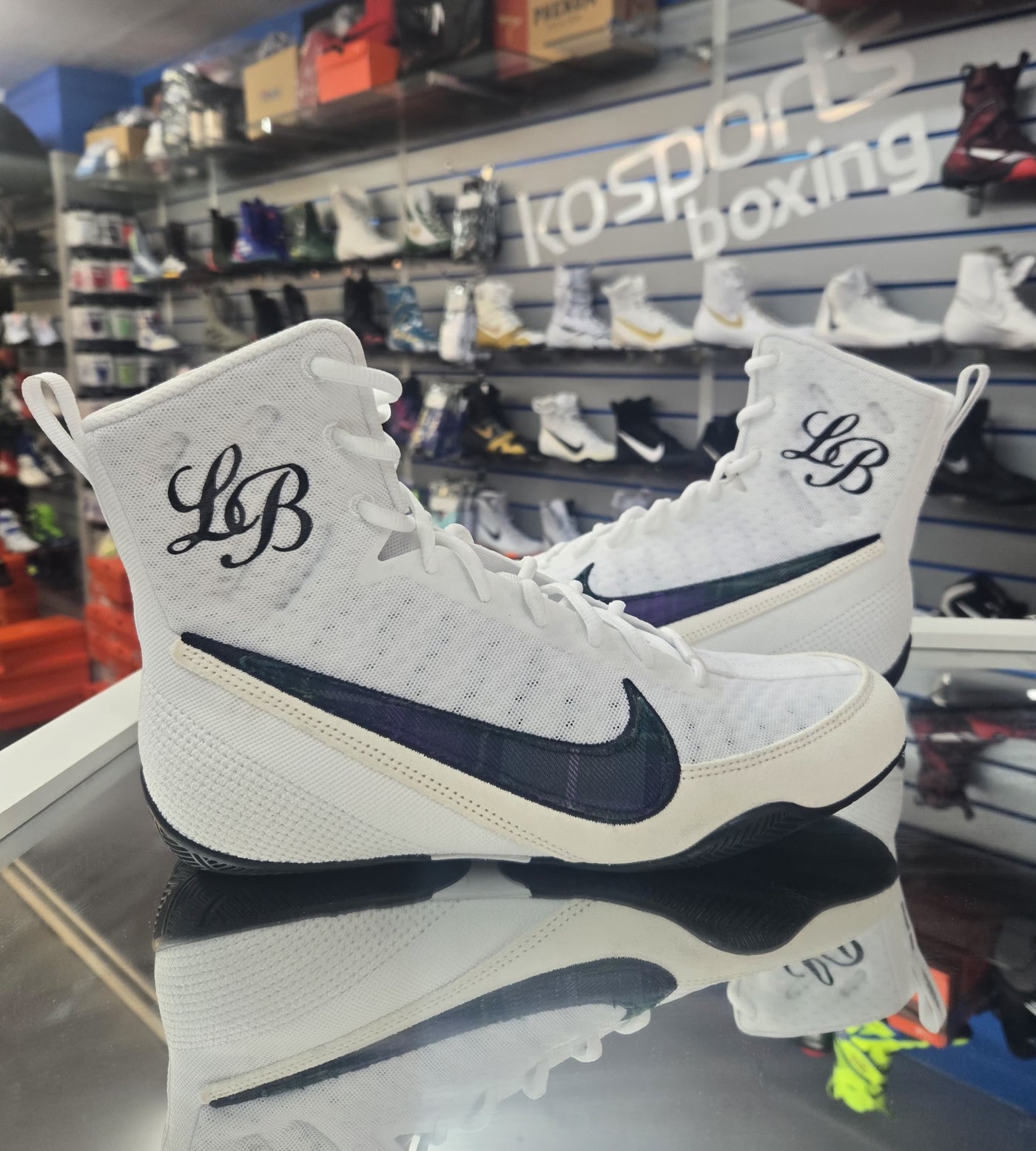 Custom Nike Machomai 3.0 Fight Shoes TARTAN
