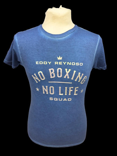 OFFICIAL NO BOXING NO LIFE - T Shirt Blue/Silver