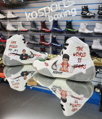 Custom SCARFACE Tawa Fight Shoes