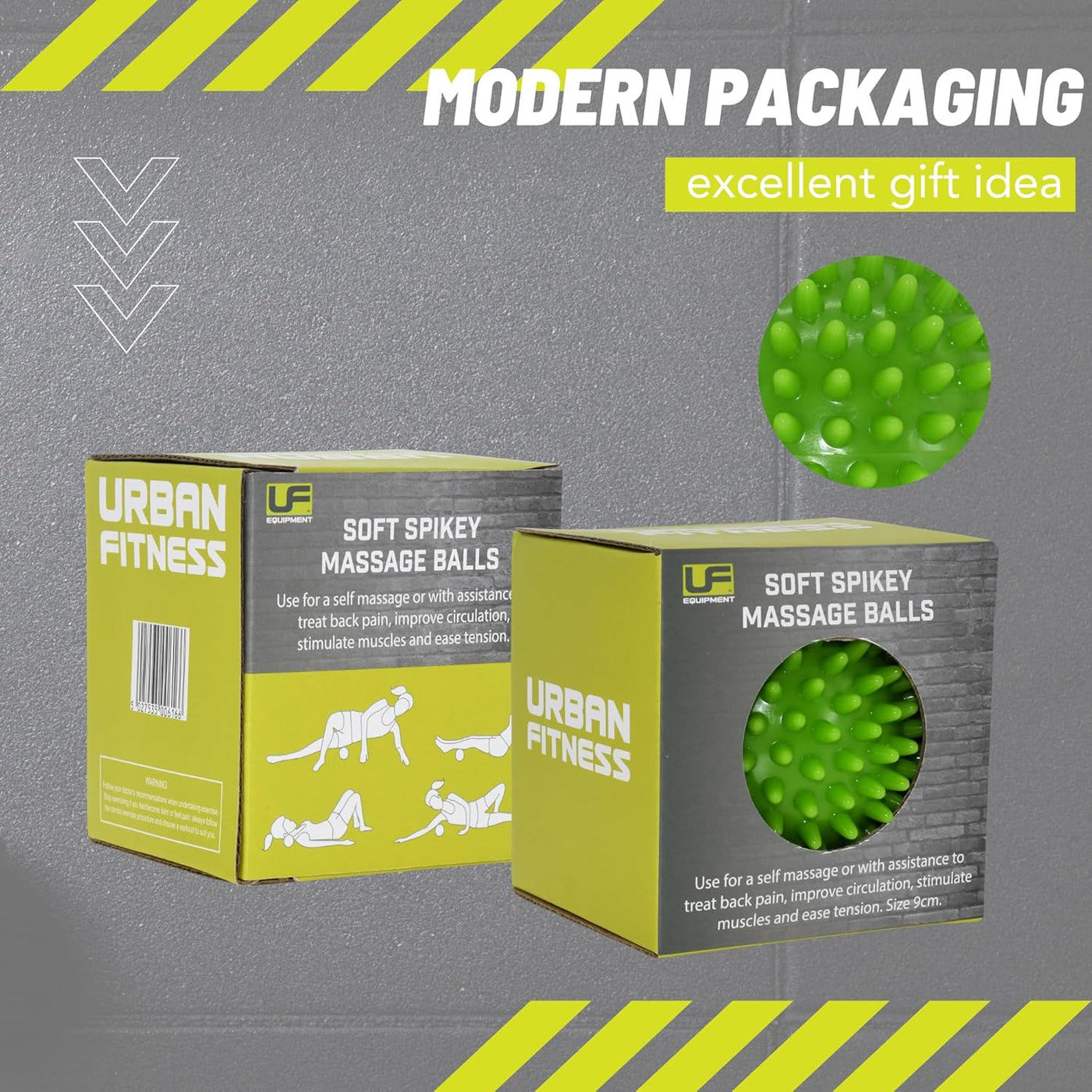 Urban Fitness Soft Spikey Massage Balls