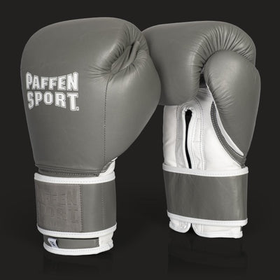 Super Pro Undisputed Bokszakhandschoenen Leder Zwart/Goud Super Pro Undisputed Bokszakhandschoenen Leder Zwart/Goud