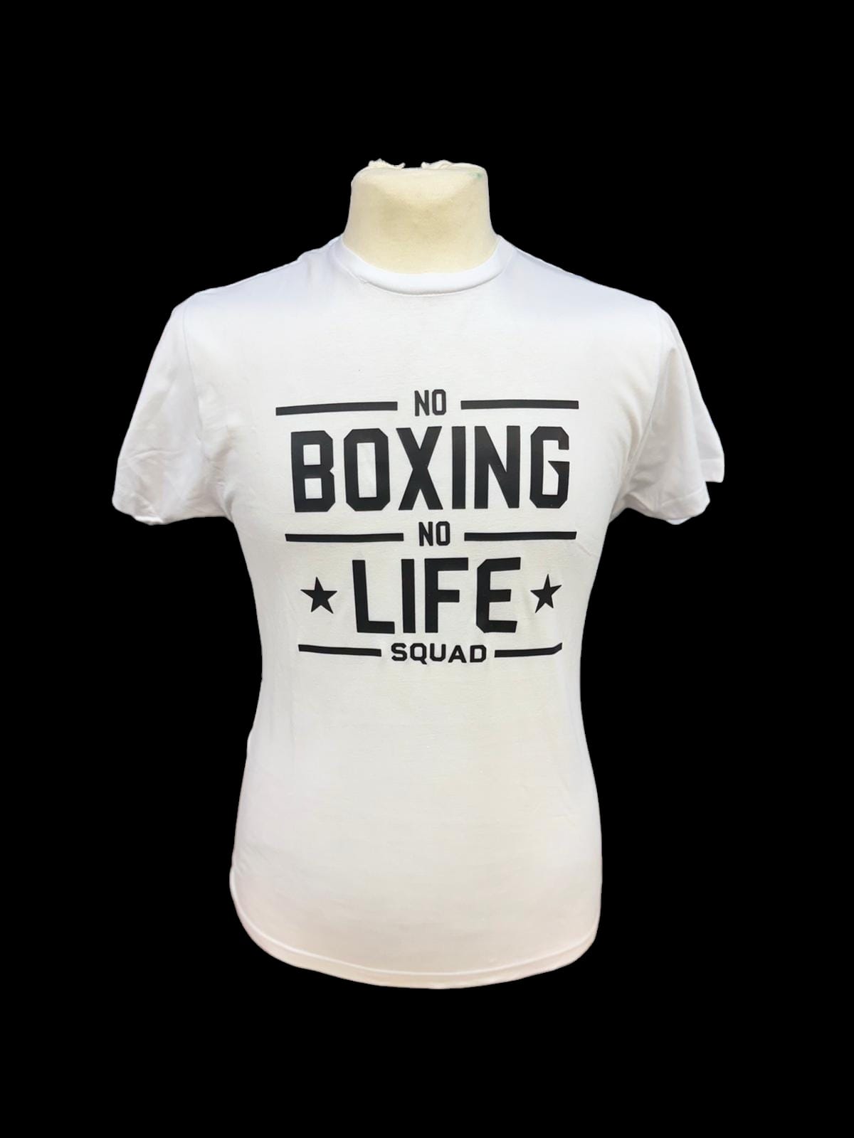 OFFICIAL NO BOXING NO LIFE - T Shirt White/Black – KO Sports UK