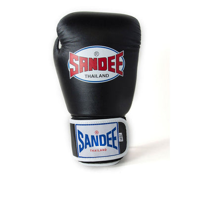 SANDEE Authentic Velcro Two Tone Boxing Gloves