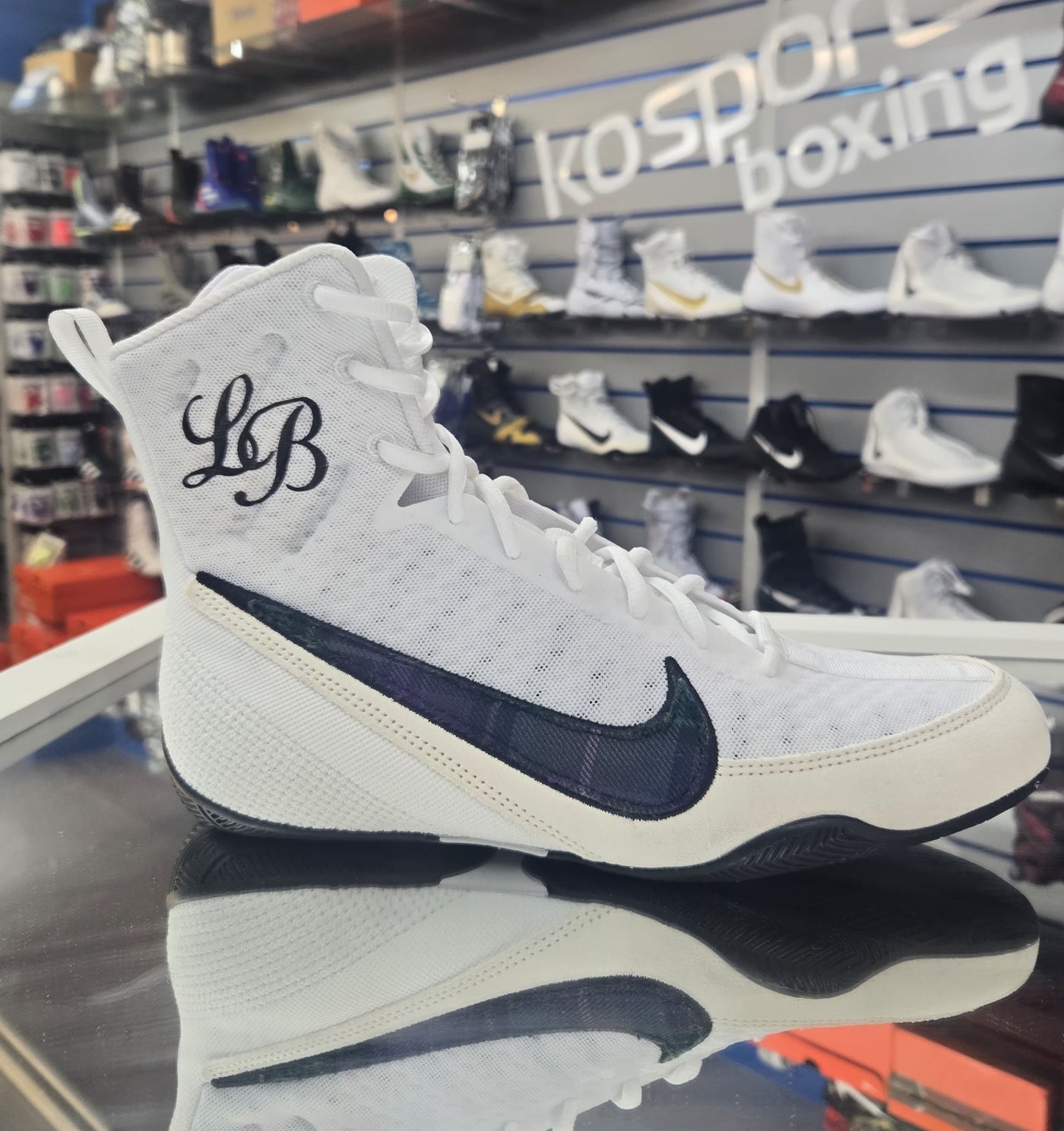 Custom Nike Machomai 3.0 Fight Shoes TARTAN