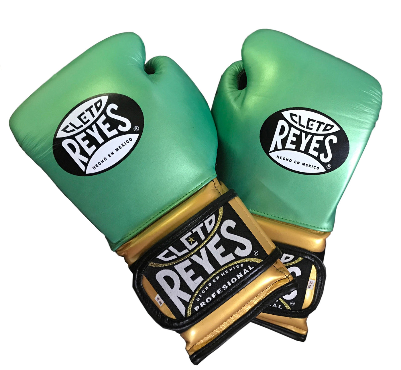 Cleto Reyes Sparring gloves – WBC Green and Gold