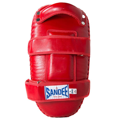 Sandee Curved Thai Leather Kick Pads