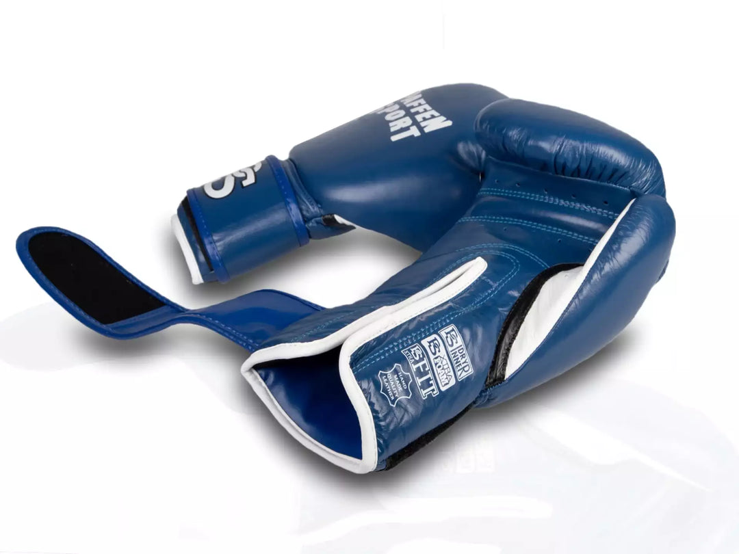 Paffen Sport Contact T Freefight-Handschuhe – Handgefertigte Leder-Trainingshandschuhe Für Taktischen Nahkampf, Mit Klettverschluss & Knöchelpolsterung