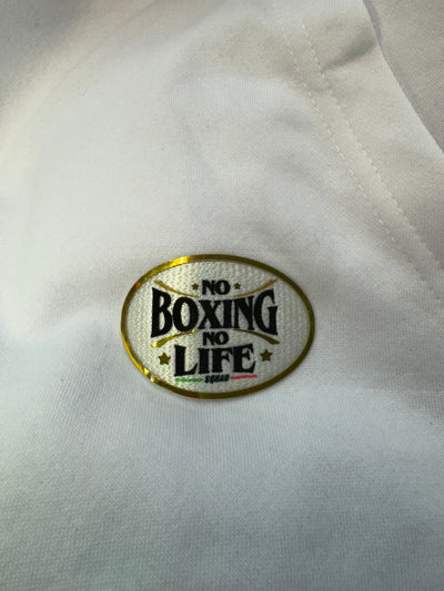 Official No Boxing No Life Hoodie - White/Green