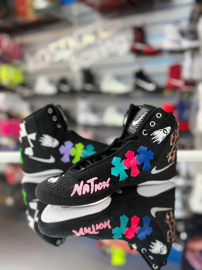 Custom Nike Inflict HEART Fight Shoes