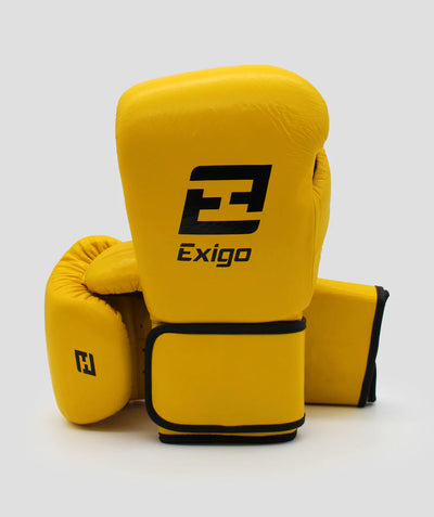 Exigo F2 Fortis Leather Strap Sparring Gloves