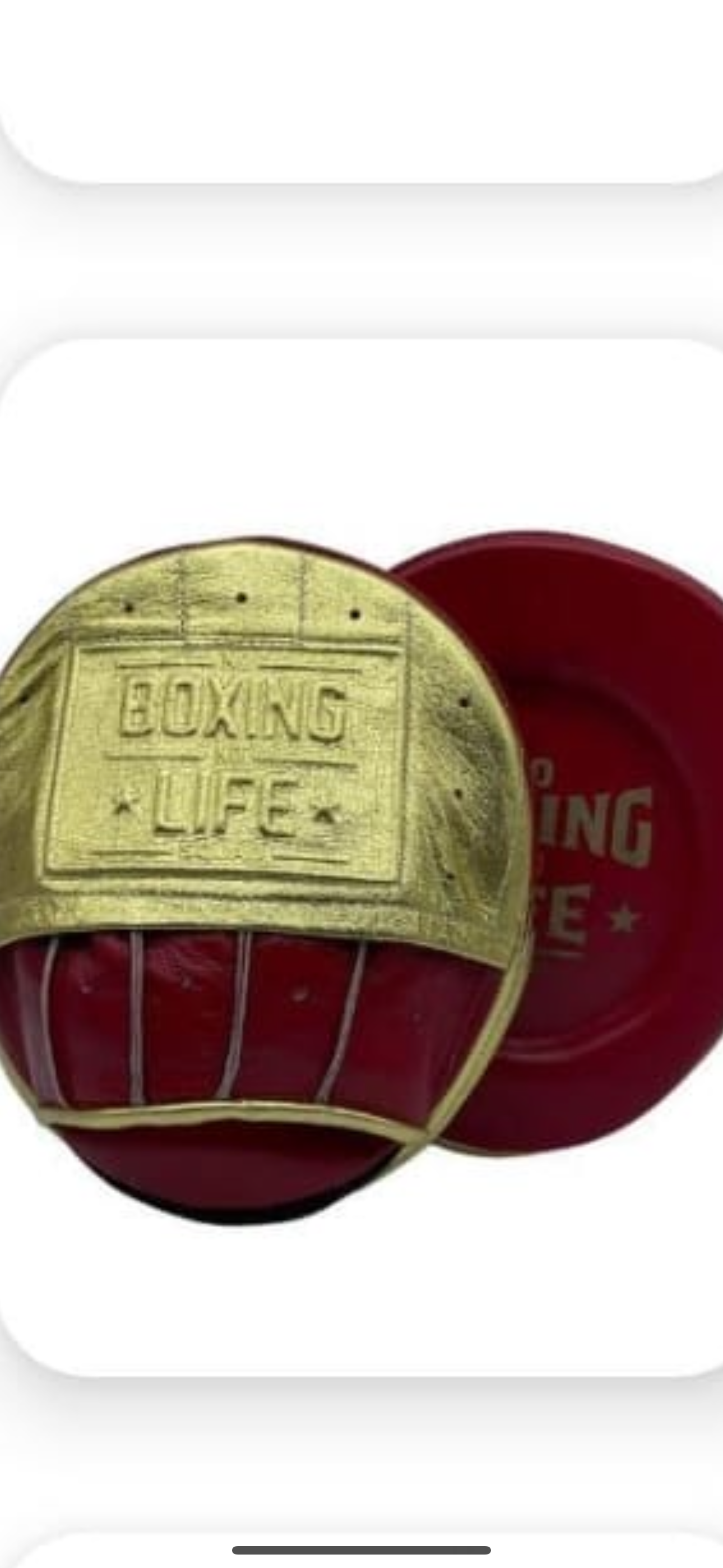 No Boxing No Life Leather Pads