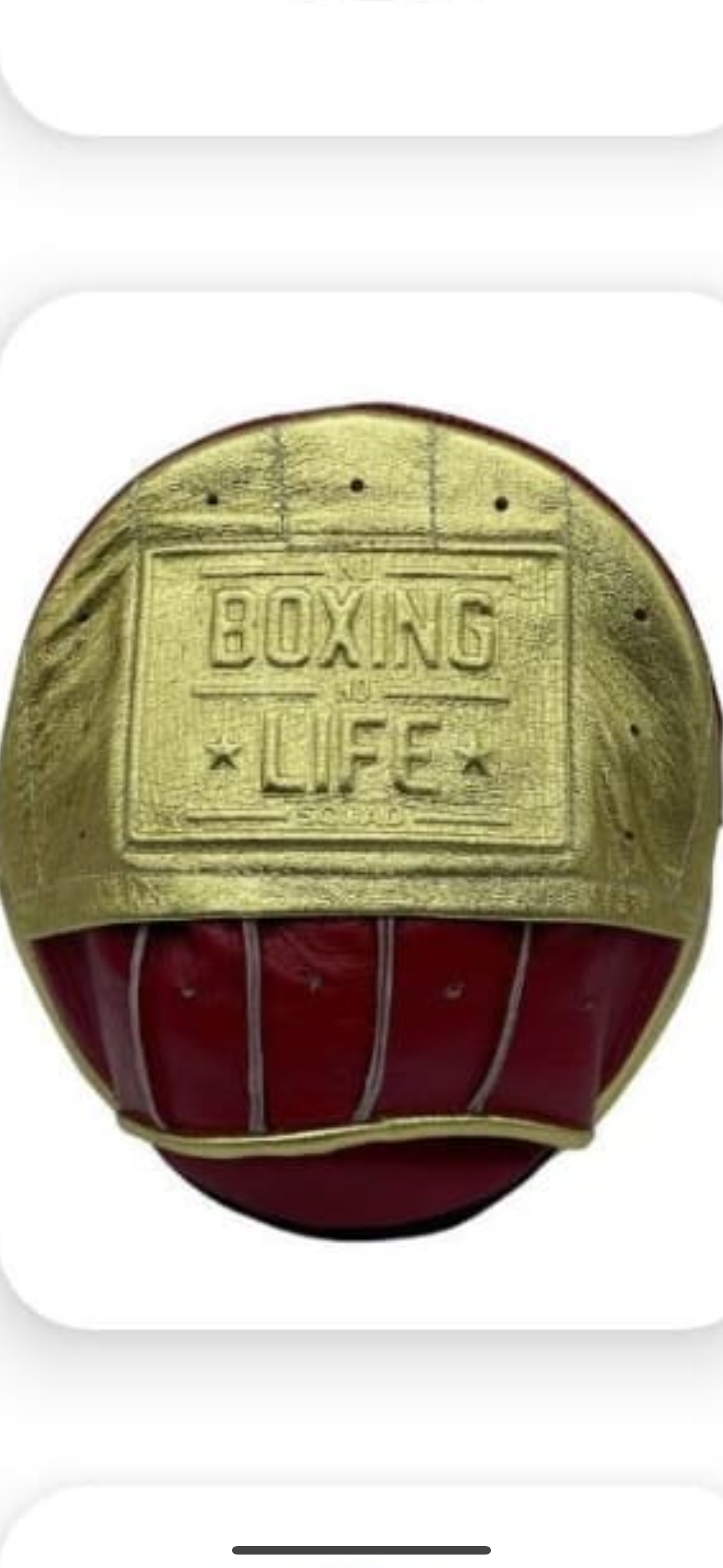 No Boxing No Life Leather Pads