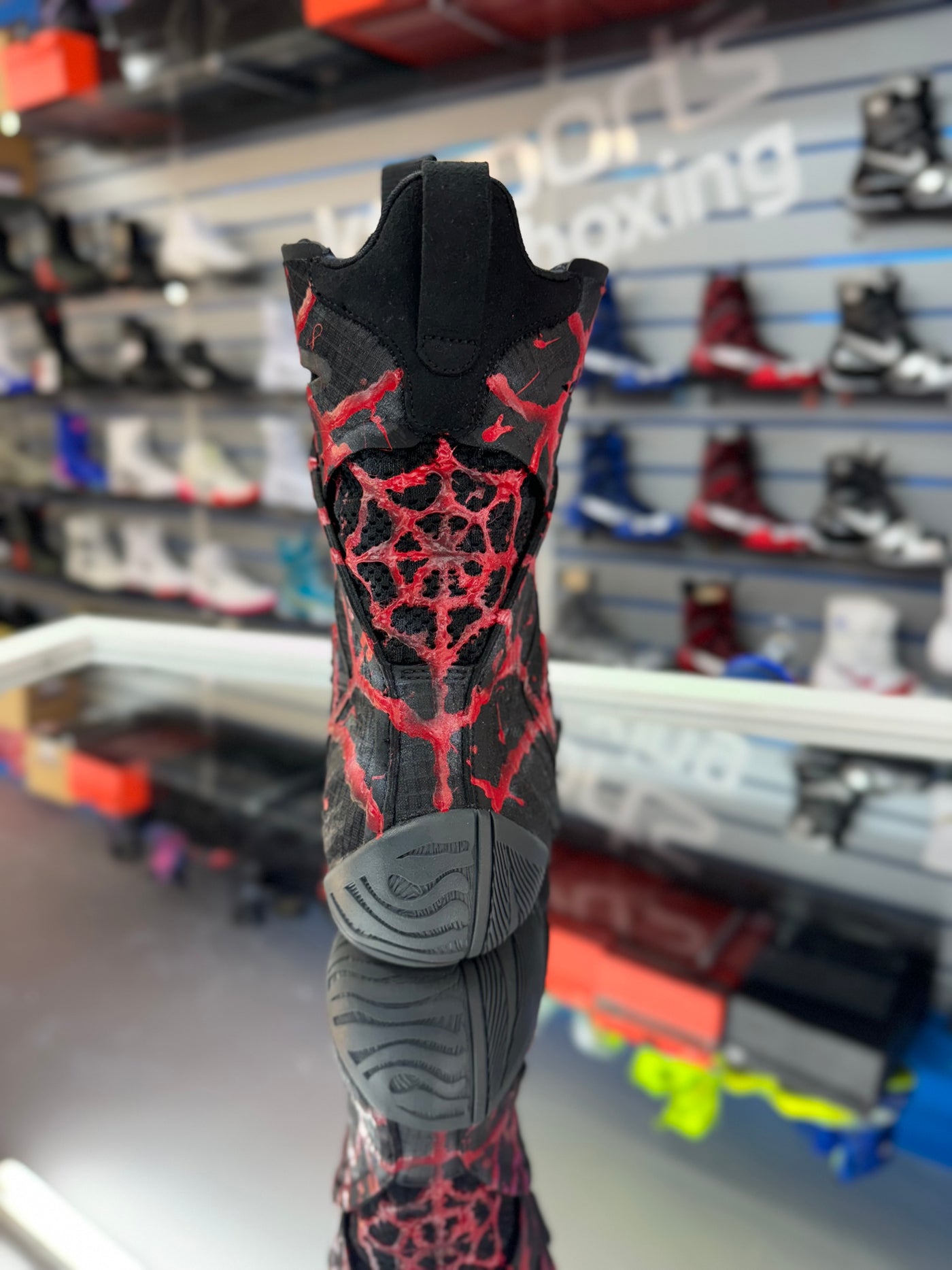 Custom SPIDERMAN Nike HyperKO 2.0 Fight Shoes