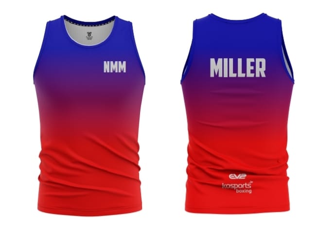 Red & Blue NM Boxing Vest