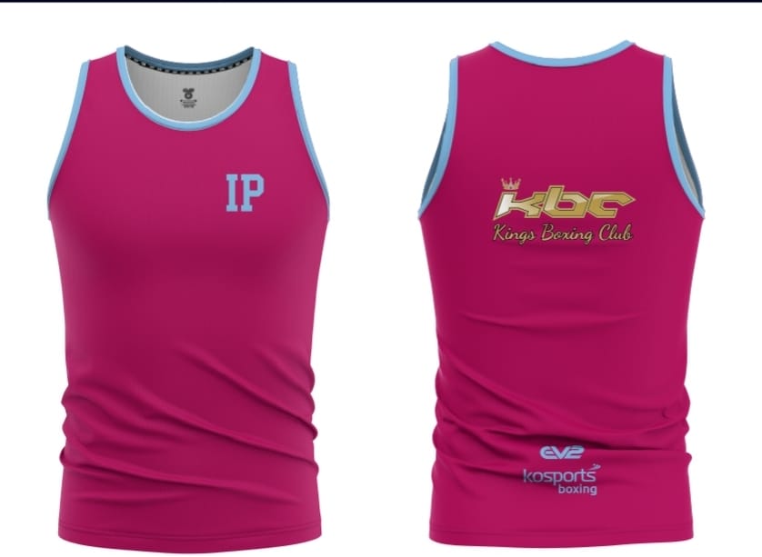 Pink & Blue IP Boxing Vest