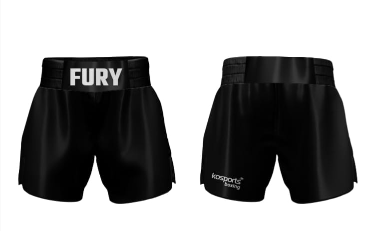 Black / White Boxing Shorts