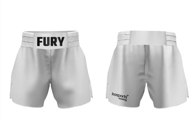 Black / White Boxing Shorts