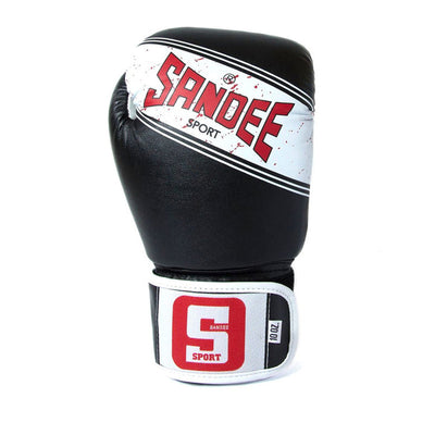 SANDEE Sport Velcro 2 Tone Boxing Gloves