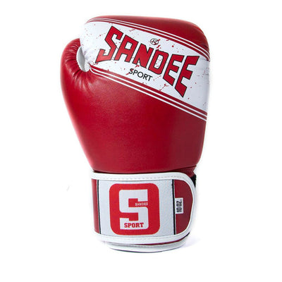 SANDEE Sport Velcro 2 Tone Boxing Gloves