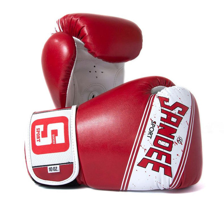 SANDEE Sport Velcro 2 Tone Boxing Gloves