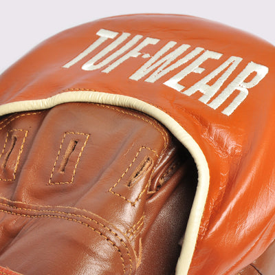 Tuf Wear Classic Brown Curved Focus Hook and Jab Pad