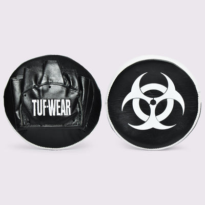 Tuf Wear Button Leather Hook and Jab Focus Pad