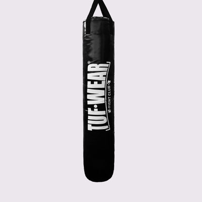 Tuf Wear Punch Bag Black Large Vertical Logo 5FT