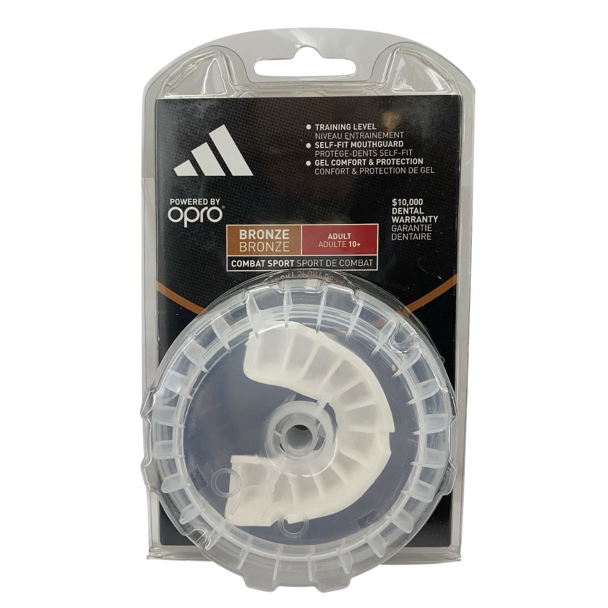 ADIDAS OPRO BRONZE MOUTHGUARD