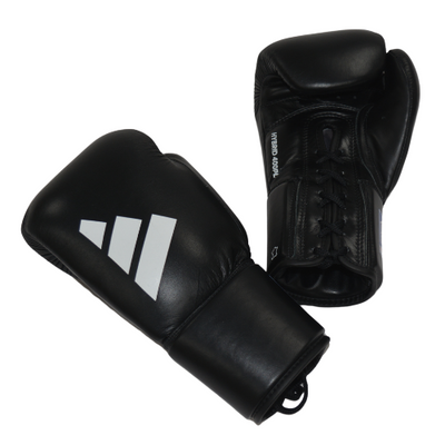 ADIDAS HYBRID 400 BBBC APPROVED LACE BOXING GLOVES