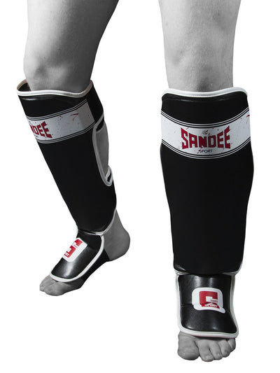 Sandee Sport Velcro Synthetic Leather Boot Shinguard
