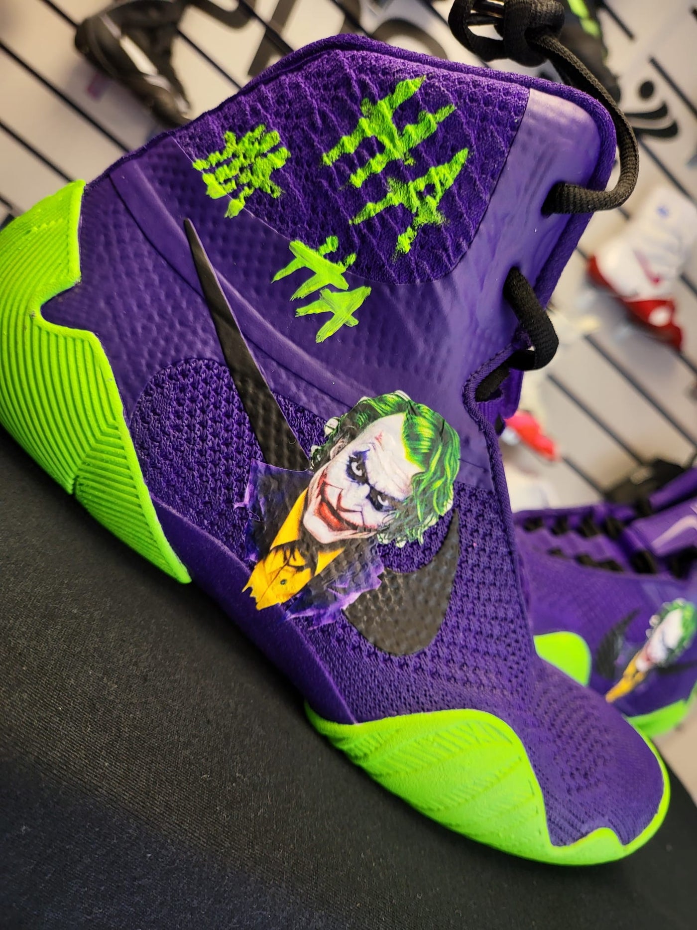 Custom Joker Tawa Fight Shoes