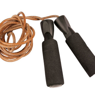 Weighted Leather Jump Rope