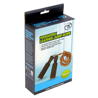 Weighted Leather Jump Rope