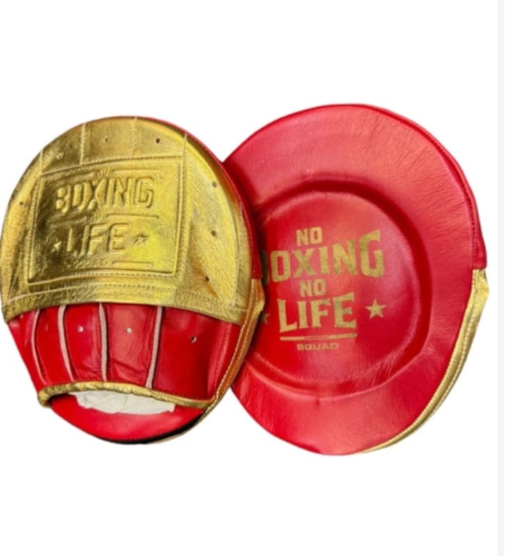 No Boxing No Life Leather Pads – KO Sports UK