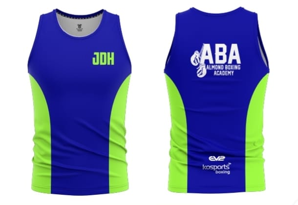 Green & Blue JDH Boxing Vest