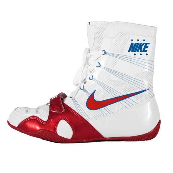 Nike HyperKO Boxing Boots - White / Red