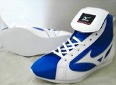 Mizuno Boxing Boots White / Blue
