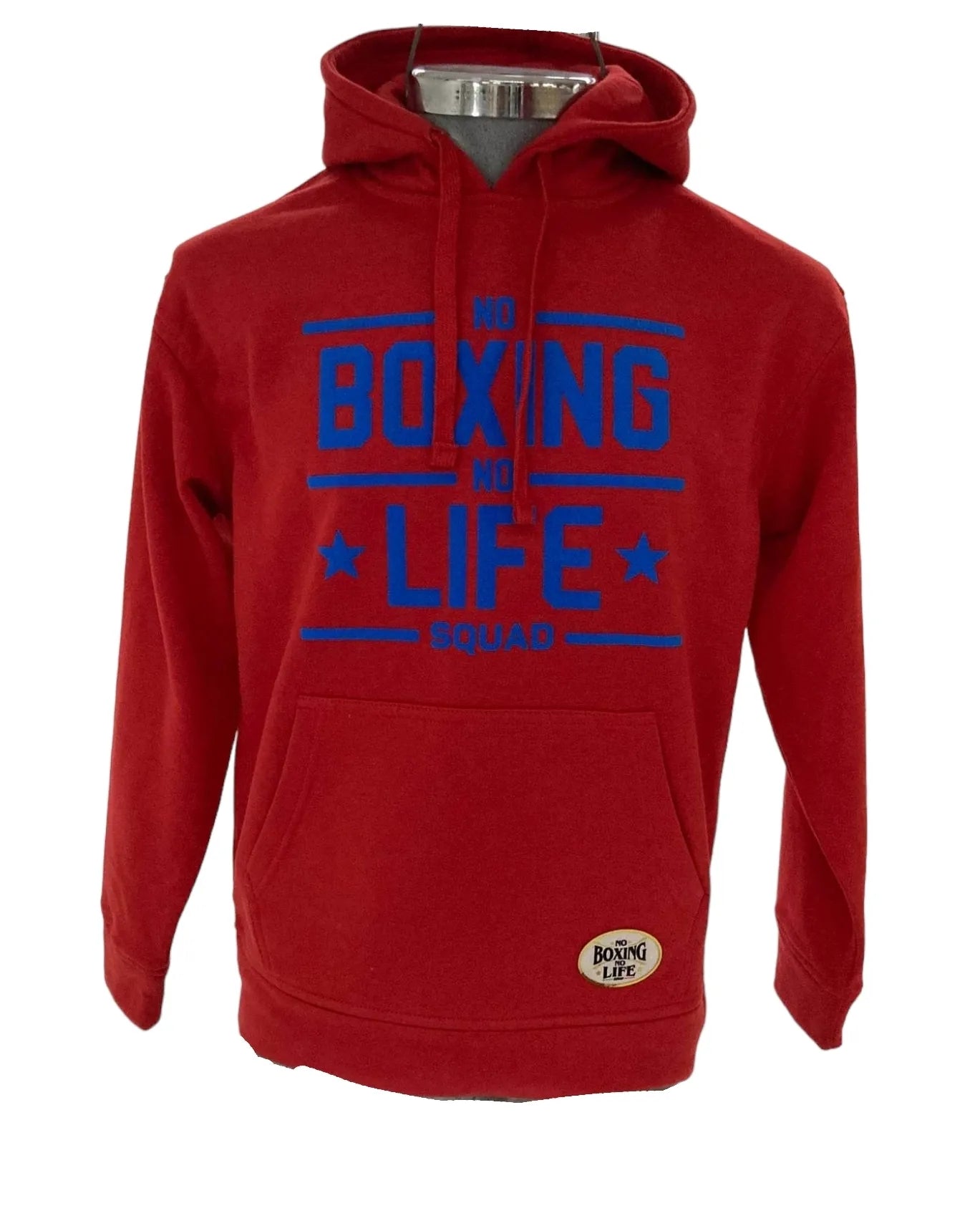 No Boxing No Life Hoodie -Red/ Blue
