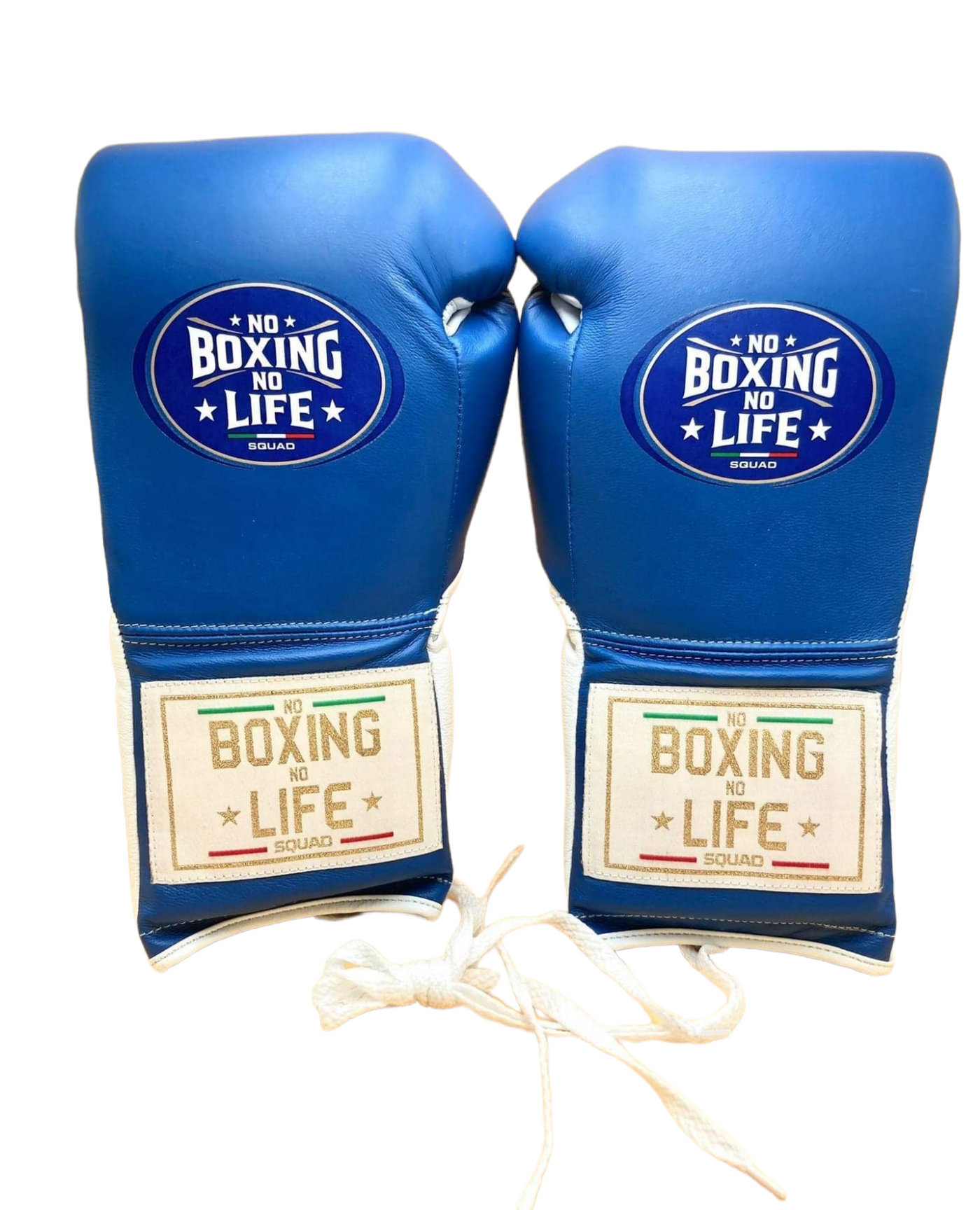 No Boxing No Life Pro Lace Up Sparring Gloves